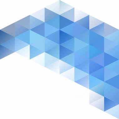 Mavi Izgara Mozaik Arkaplan, Yaratıcı Tasarım Şablonları