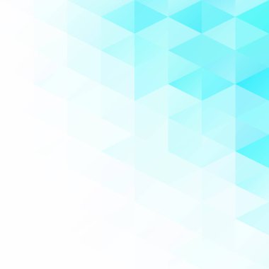 Mavi Izgara Mozaik Arkaplan, Yaratıcı Tasarım Şablonları