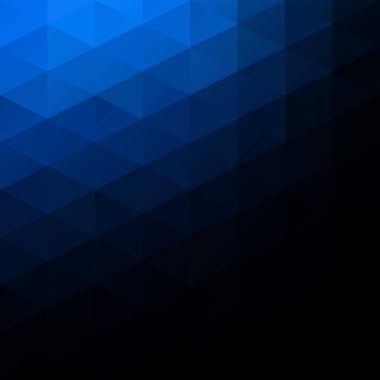 Mavi Izgara Mozaik Arkaplan, Yaratıcı Tasarım Şablonları