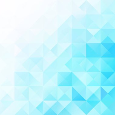 Mavi Izgara Mozaik Arkaplan, Yaratıcı Tasarım Şablonları