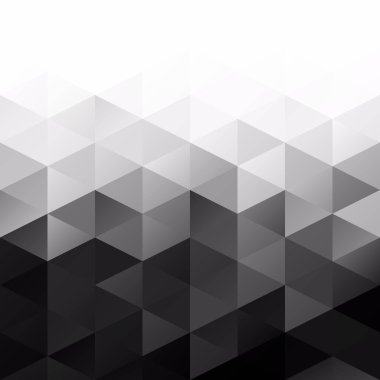 Siyah kılavuz Mozaik arka plan, yaratıcı tasarım şablonları