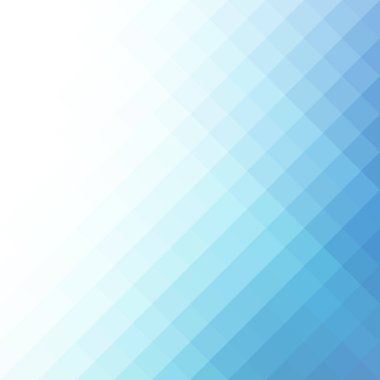 Blue Square kılavuz Mozaik arka plan, yaratıcı tasarım şablonları