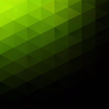 Yeşil Izgara Mozaik Arkaplan, Yaratıcı Tasarım Şablonları