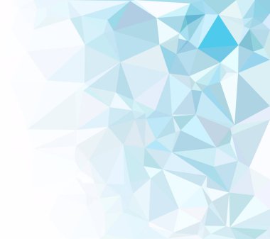 mavi çokgen mozaik arkaplan, yaratıcı tasarım şablonları