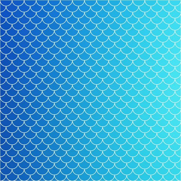 Blue Roof Tiles Pattern Creative Design Templates — Stock Vector