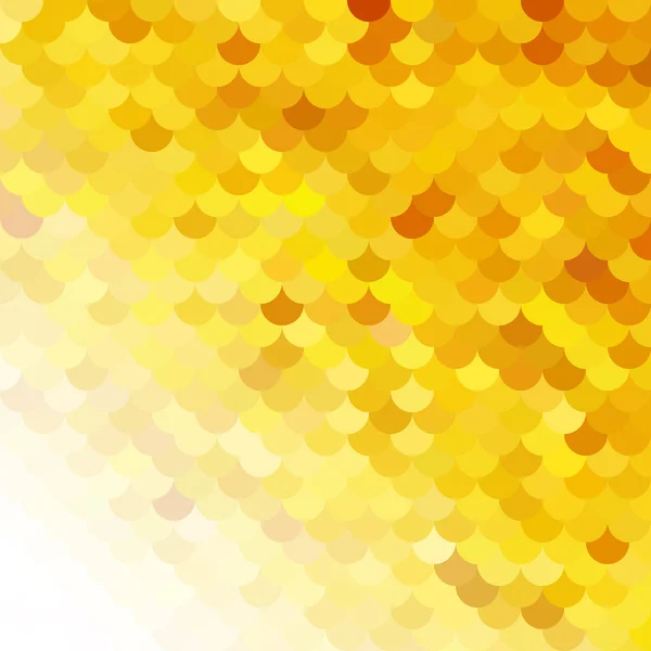 Желтый Узор Черепицы Крыше Креативный Дизайн — стоковый вектор