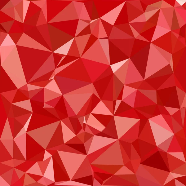 Fond Mosaïque Polygonale Rouge Modèles Conception Créative — Image vectorielle