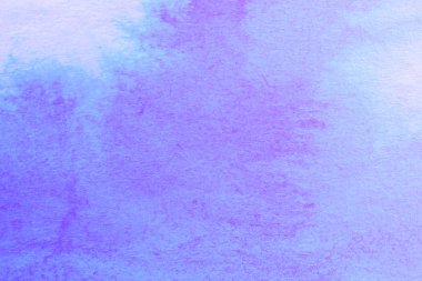 Soyut el boyası beyaz kağıt arkaplan üzerine mavi suluboya sıçrama, Yaratıcı Tasarım Şablonları