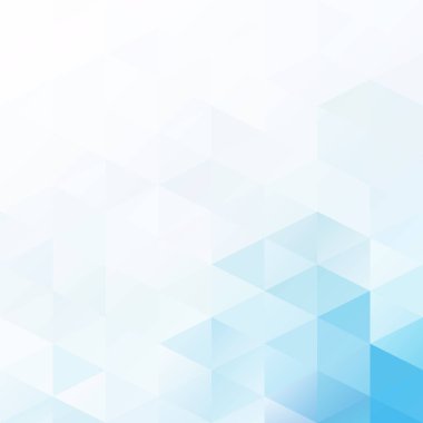 Mavi Izgara Mozaik Arkaplan, Yaratıcı Tasarım Şablonları