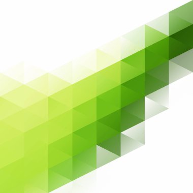 Yeşil Izgara Mozaik Arkaplan, Yaratıcı Tasarım Şablonları