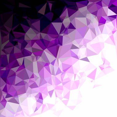 Mor Çokgen Mozaik Arkaplan, Yaratıcı Tasarım Şablonları