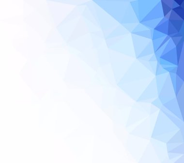 mavi çokgen mozaik arkaplan, yaratıcı tasarım şablonları