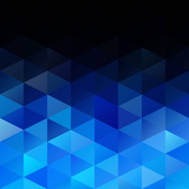 Mavi Izgara Mozaik Arkaplan, Yaratıcı Tasarım Şablonları