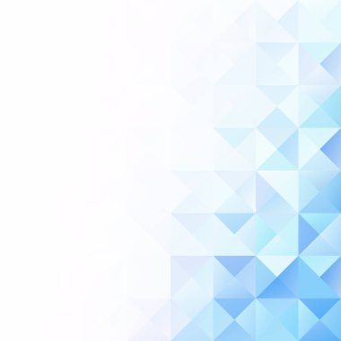 Mavi Izgara Mozaik Arkaplan, Yaratıcı Tasarım Şablonları