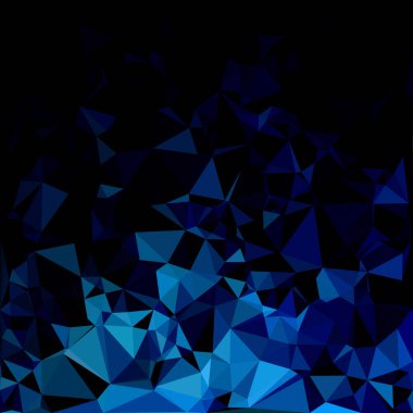 mavi çokgen mozaik arkaplan, yaratıcı tasarım şablonları