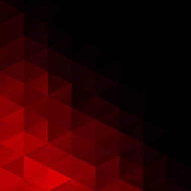 Kırmızı kılavuz Mozaik arka plan, yaratıcı tasarım şablonları