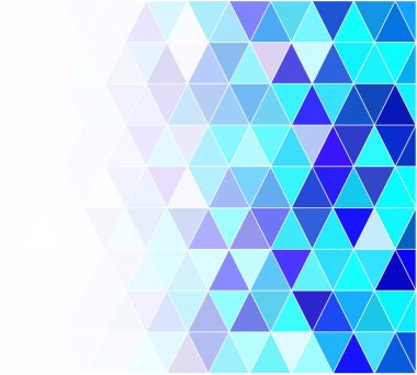 Mavi Izgara Mozaik Arkaplan, Yaratıcı Tasarım Şablonları