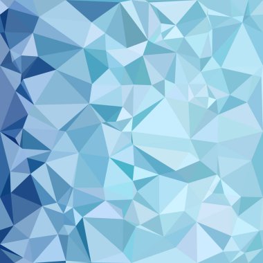 mavi çokgen mozaik arkaplan, yaratıcı tasarım şablonları