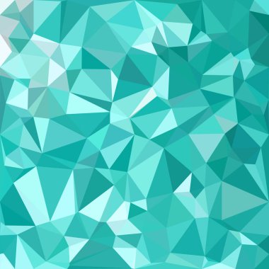 Yeşil Çokgen Mozaik Arkaplan, Yaratıcı Tasarım Şablonları