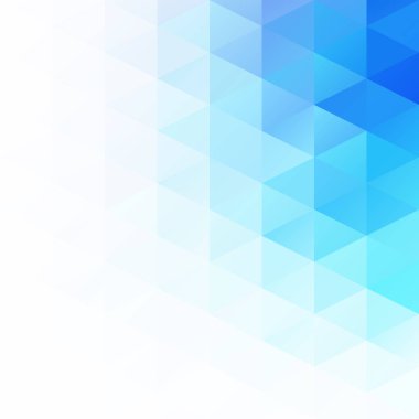 Mavi Izgara Mozaik Arkaplan, Yaratıcı Tasarım Şablonları