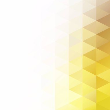 Sarı Izgara Mozaik Arkaplan, Yaratıcı Tasarım Şablonları