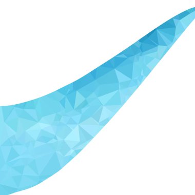 mavi çokgen mozaik arkaplan, yaratıcı tasarım şablonları