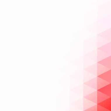 Kırmızı kılavuz Mozaik arka plan, yaratıcı tasarım şablonları