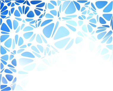 Mavi modern stil, yaratıcı tasarım şablonları