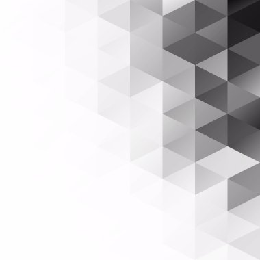 Gri Beyaz Izgara Mozaik Arkaplan, Yaratıcı Tasarım Şablonları