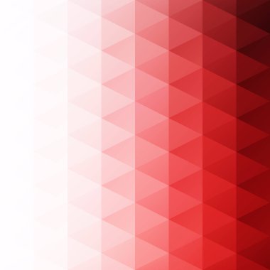 Kırmızı kılavuz Mozaik arka plan, yaratıcı tasarım şablonları