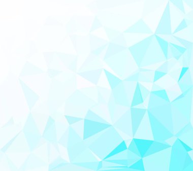 mavi çokgen mozaik arkaplan, yaratıcı tasarım şablonları