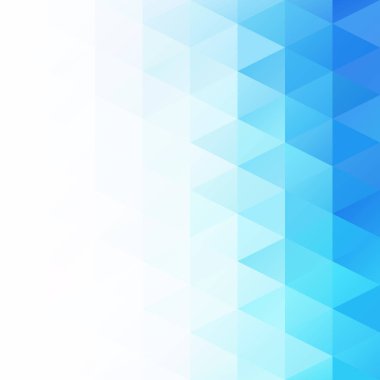 Mavi Izgara Mozaik Arkaplan, Yaratıcı Tasarım Şablonları