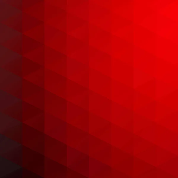 Red Grid Mosaik Baggrund Kreativt Design Skabeloner – Stock-vektor