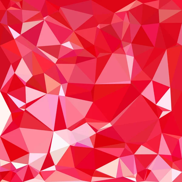 Kırmızı Çokgen Mozaik Arkaplan Yaratıcı Tasarım Şablonları — Stok Vektör