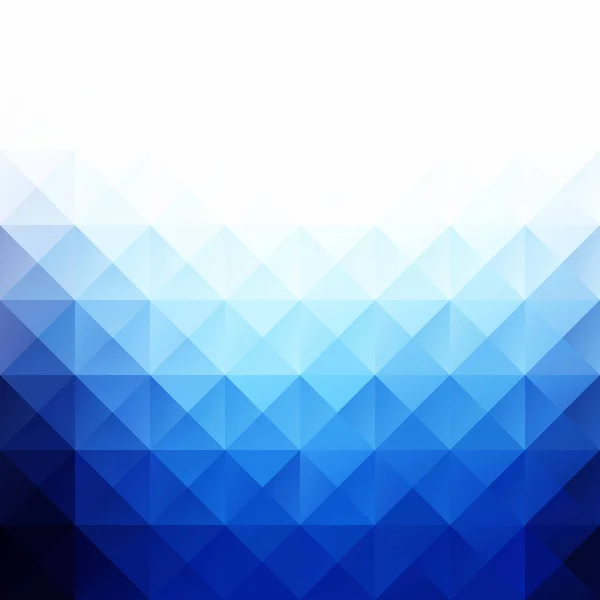 Blauer Grid Mosaik Hintergrund Kreative Design Vorlagen — Stockvektor