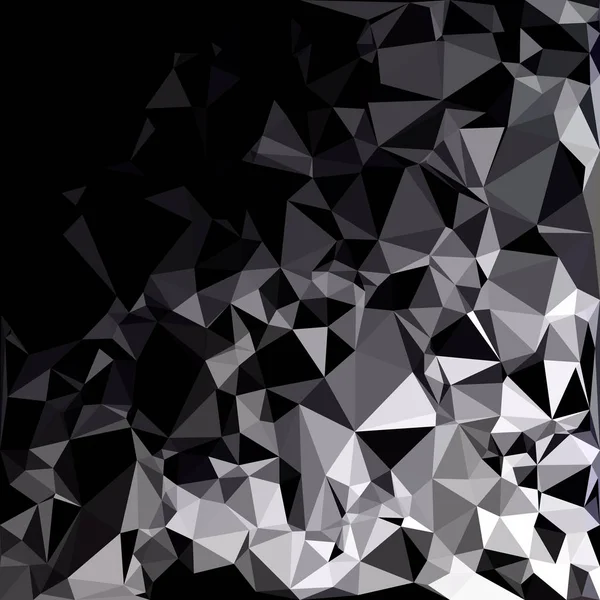 Siyah poligonal mozaik arka plan, yaratıcı tasarım şablonları