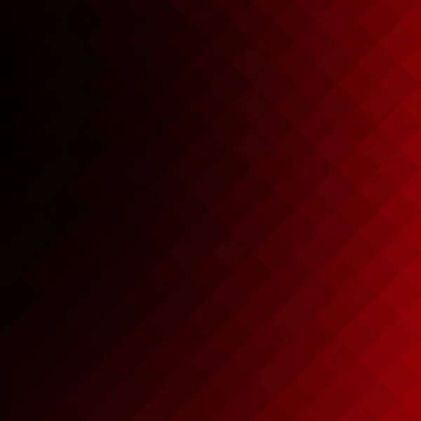 赤い正方形グリッド モザイクの背景 創造的なデザイン テンプレート — ストックベクタ