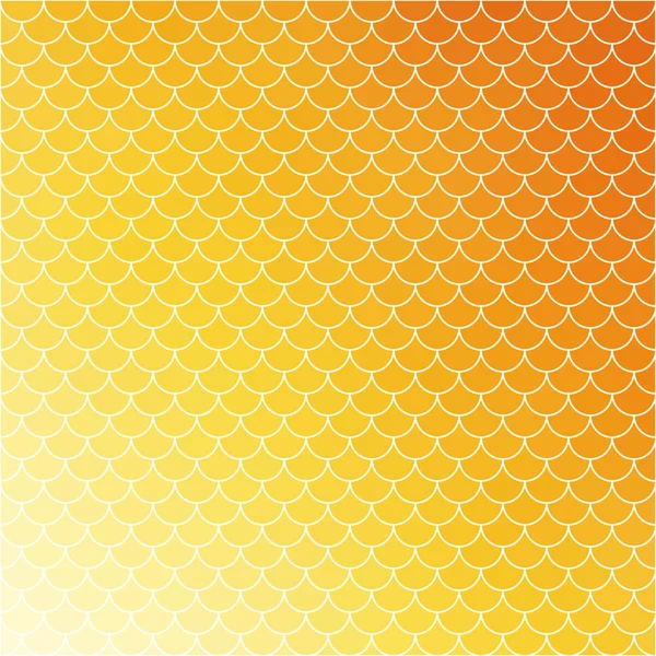 Yellow Roof Tiles Pattern Creative Design Templates — Stock Vector