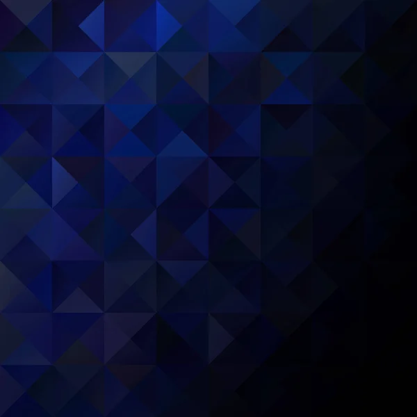 Blauer Grid Mosaik Hintergrund Kreative Design Vorlagen — Stockvektor