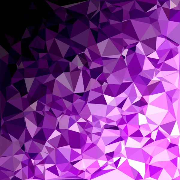 Fundo Mosaico Poligonal Roxo Modelos Design Criativo — Vetor de Stock