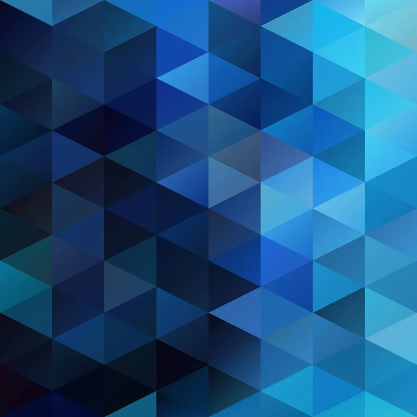 Blauer Grid Mosaik Hintergrund Kreative Design Vorlagen — Stockvektor