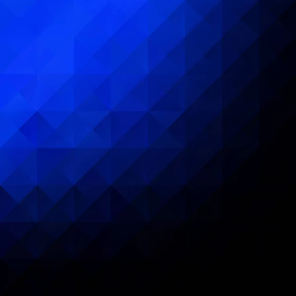 Blue Grid Mosaic Background Creative Design Template — 스톡 벡터