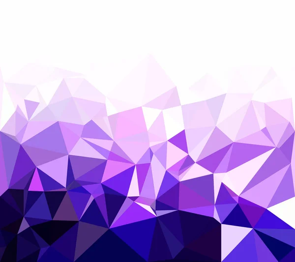 Фіолетовий Багатокутний Мозаїчний Фон Шаблони Творчого Дизайну — стоковий вектор
