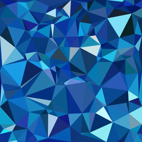 Blauer Polygonaler Mosaikhintergrund Kreative Design Vorlagen — Stockvektor