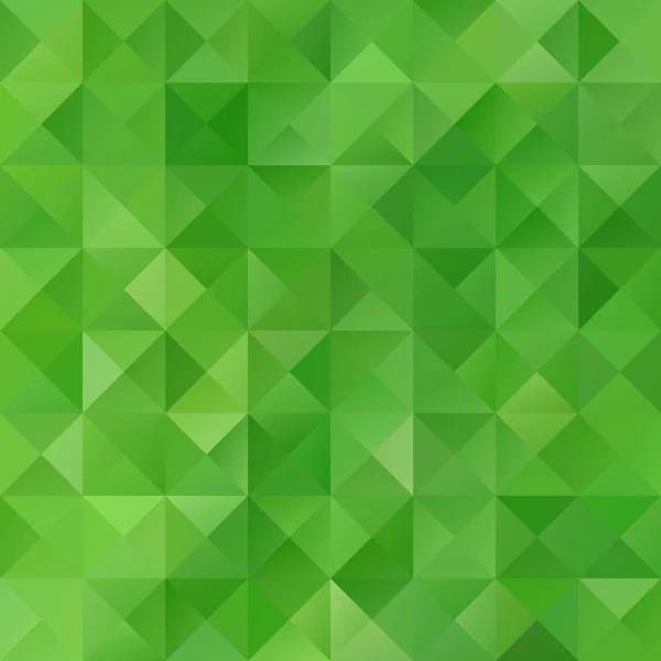 Grüner Grid Mosaik Hintergrund Kreative Design Vorlagen — Stockvektor