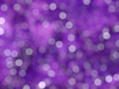 Ufuk benzersiz soyut mor Bokeh şenlikli ışıklar