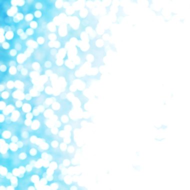 Ufuk benzersiz Soyut Mavi Bokeh şenlikli ışıklar