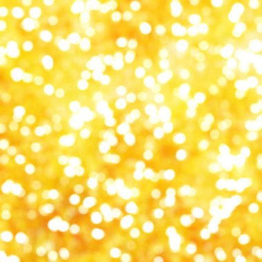 Ufuk benzersiz soyut sarı Bokeh şenlikli ışıklar