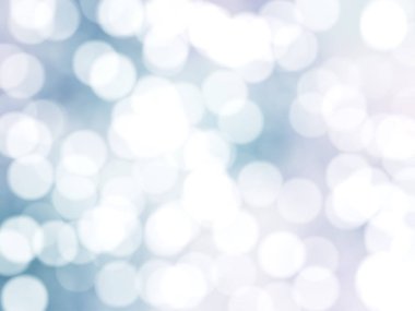 Ufuk benzersiz Soyut Mavi Bokeh şenlikli ışıklar