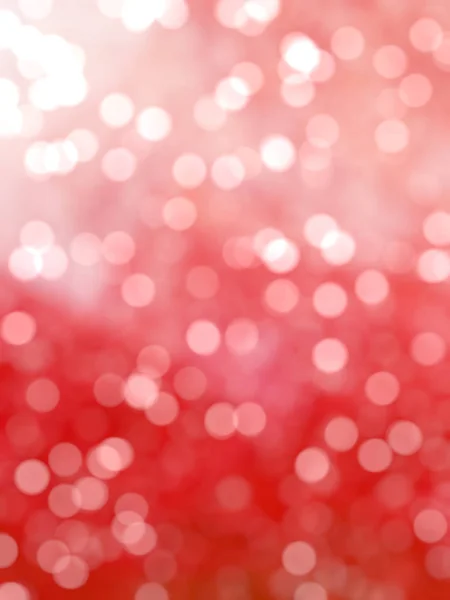 Desfocado Único Abstrato Vermelho Bokeh Luzes Festivas — Fotografia de Stock